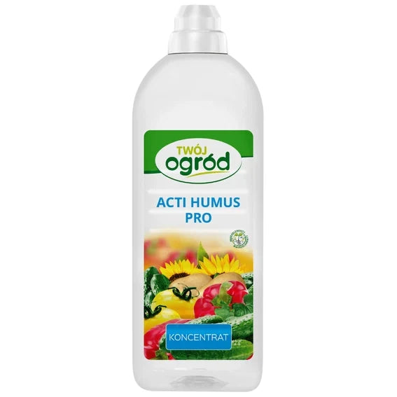 Acti Humus Pro 1,5 l (Acides humiques) Votre jardin – stimulateur de croissance