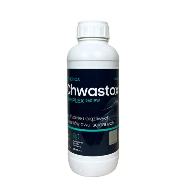 Chwastox 1L | Élimine 28 mauvaises herbes tenaces de votre pelouse !