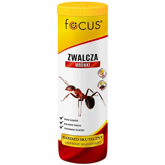 Focus Granulés pour lutter contre les fourmis Boîte à saupoudrer 450 g
