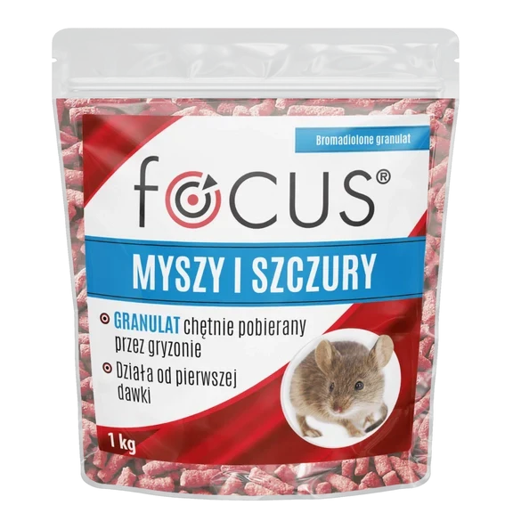 FOCUS Granulé contre souris & rats | 1kg
