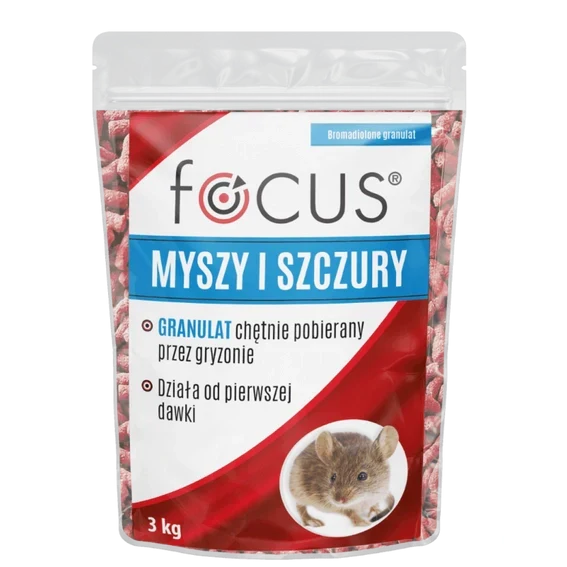 FOCUS Granulé contre souris rats | 3kg