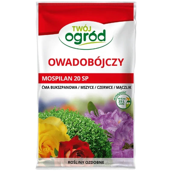 Mospilan 20 SP 10g pour plantes ornementales (Acétamipride) Ton jardin – insecticide