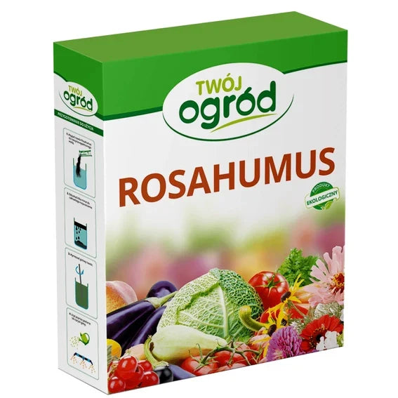 Rosahumus 500 g Votre jardin – engrais écologique pour légumes, fruits et plantes ornementales