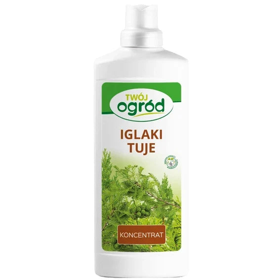 Engrais liquide pour conifères et thuya 900 ml – Votre jardin